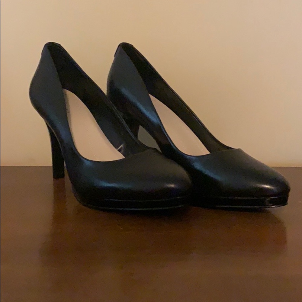Black high heels